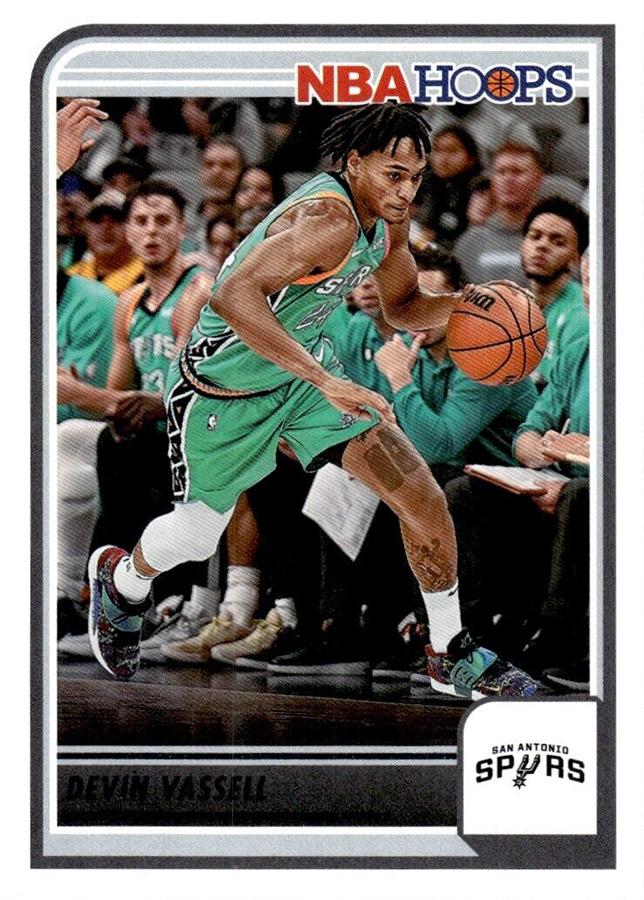 #177 Devin Vassell - San Antonio Spurs - 2023-24 Hoops Basketball