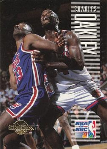 #177 Charles Oakley - New York Knicks - 1994-95 SkyBox Premium Basketball