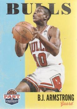 #177 B.J. Armstrong - Chicago Bulls - 2011-12 Panini Past & Present Basketball