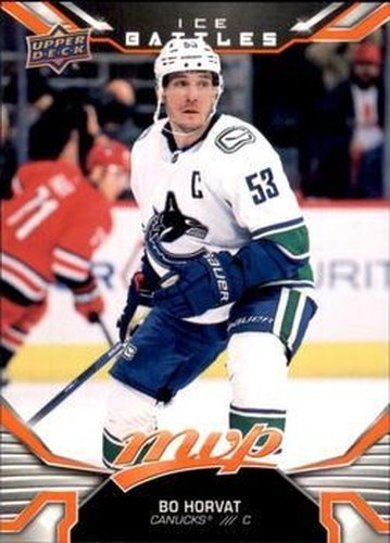 #177 Bo Horvat - Vancouver Canucks - 2022-23 Upper Deck MVP - Ice Battles Hockey