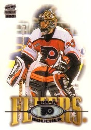 #177 Brian Boucher - Philadelphia Flyers - 2000-01 Pacific Paramount Hockey