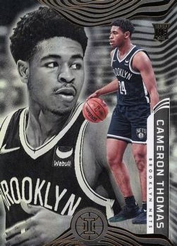#177 Cameron Thomas - Brooklyn Nets - 2021-22 Panini Illusions Basketball