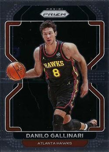 #177 Danilo Gallinari - Atlanta Hawks - 2021-22 Panini Prizm Basketball