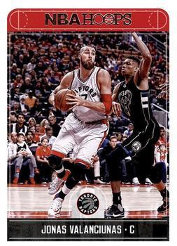 #177 Jonas Valanciunas - Toronto Raptors - 2017-18 Hoops Basketball