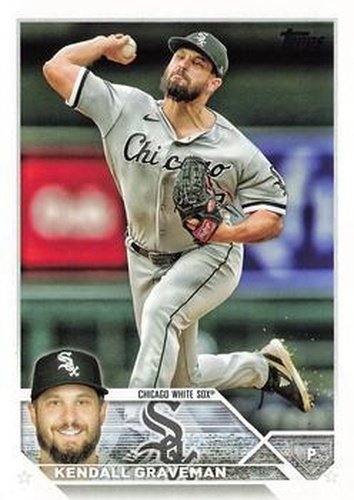 #177 Kendall Graveman - Chicago White Sox - 2023 Topps Baseball