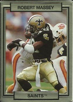#177 Robert Massey - New Orleans Saints - 1990 Action Packed Football