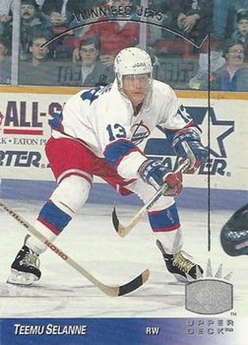 #177 Teemu Selanne - Winnipeg Jets - 1993-94 Upper Deck - SP Hockey