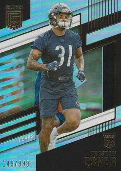 #177 Trestan Ebner - Chicago Bears - 2022 Donruss Elite Football