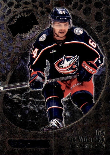 #177 Trey Fix-Wolansky - Columbus Blue Jackets - 2022-23 SkyBox Metal Universe Hockey