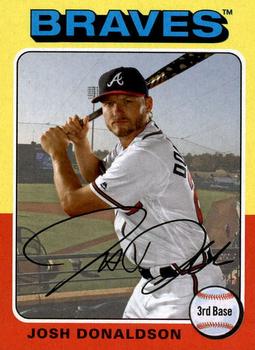 #177 Josh Donaldson - Atlanta Braves - 2019 Topps Archives Baseball
