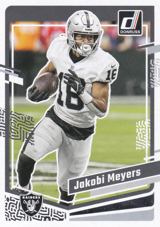 #177 Jakobi Meyers - Las Vegas Raiders - 2023 Donruss Football