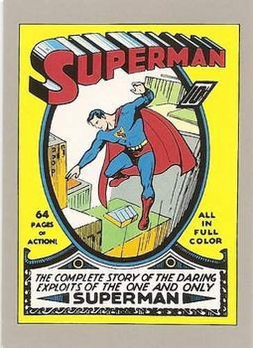 #177 Superman #1 - 1992 Impel DC Cosmic