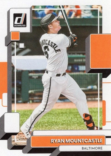 #177 Ryan Mountcastle - Baltimore Orioles - 2022 Donruss Baseball