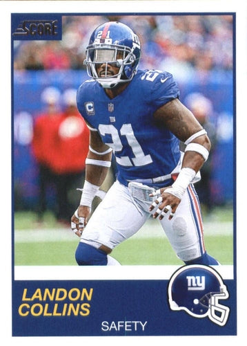 #177 Landon Collins - New York Giants - 2019 Score Football