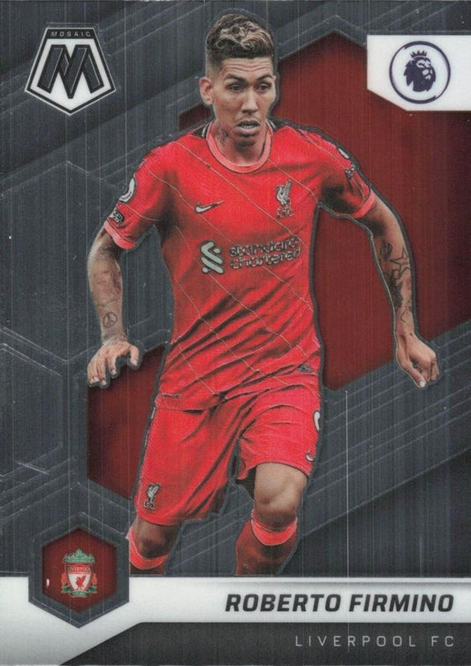 #177 Roberto Firmino - Liverpool - 2021-22 Panini Mosaic Premier League Soccer