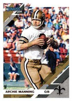 #177 Archie Manning - New Orleans Saints - 2019 Donruss Football