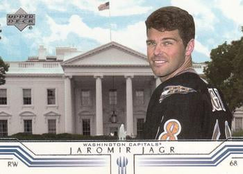 #178 Jaromir Jagr - Washington Capitals - 2001-02 Upper Deck Hockey