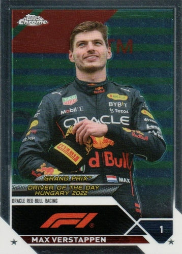 #178 Max Verstappen - Oracle Red Bull Racing - 2023 Topps Chrome Formula 1 Racing