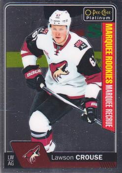 #178 Lawson Crouse - Arizona Coyotes - 2016-17 O-Pee-Chee Platinum Hockey