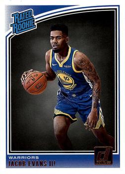 #178 Jacob Evans III - Golden State Warriors - 2018-19 Donruss Basketball