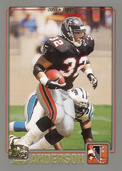 #178 Jamal Anderson - Atlanta Falcons - 2001 Topps Football