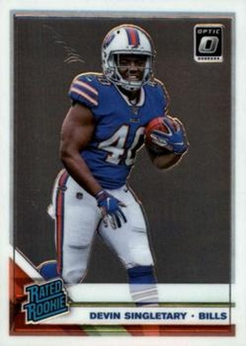 #178 Devin Singletary - Buffalo Bills - 2019 Donruss Optic Football