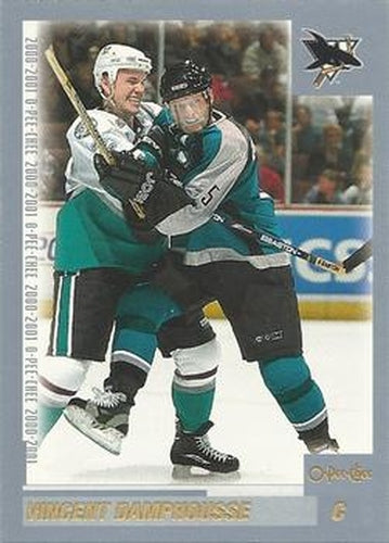 #178 Vincent Damphousse - San Josearks - 2000-01 O-Pee-Chee Hockey