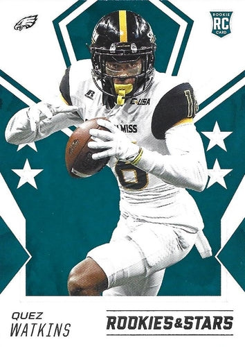 #178 Quez Watkins - Philadelphia Eagles - 2020 Panini Rookies & Stars Football