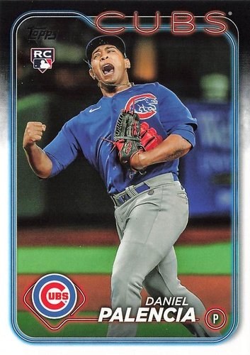 #178 Daniel Palencia - Chicago Cubs - 2024 Topps Baseball