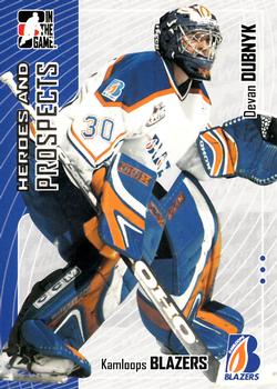 #178 Devan Dubnyk - Kamloops Blazers - 2005-06 In The Game Heroes and Prospects Hockey