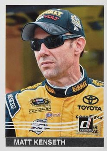 #178 Matt Kenseth - Joe Gibbs Racing - 2017 Donruss Racing