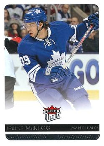 #178 Greg McKegg  - Toronto Maple Leafs - 2014-15 Ultra Hockey