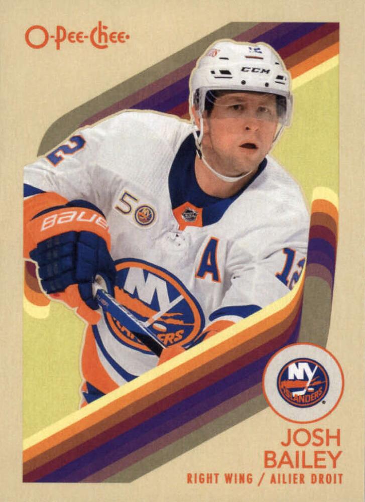 #178 Josh Bailey - New York Islanders - 2023-24 O-Pee-Chee - Retro Hockey