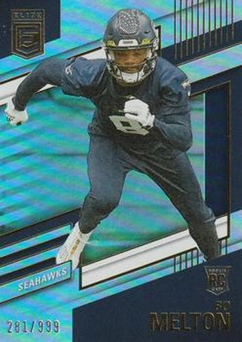 #178 Bo Melton - Seattle Seahawks - 2022 Donruss Elite Football
