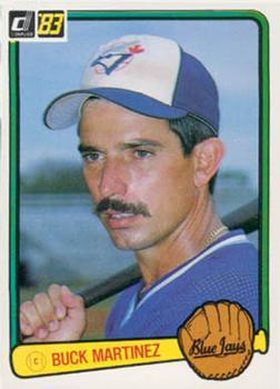 #178 Buck Martinez - Toronto Blue Jays - 1983 Donruss Baseball