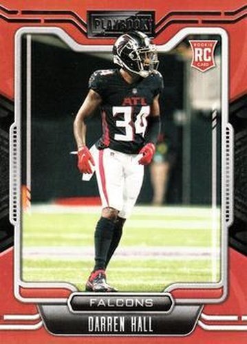 #178 Darren Hall - Atlanta Falcons - 2021 Panini Playbook Football