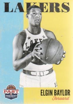 #178 Elgin Baylor - Los Angeles Lakers - 2011-12 Panini Past & Present Basketball