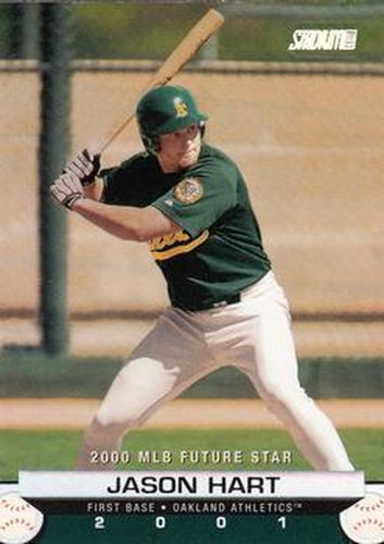 #178 Jason Hart - Oakland Athletics - 2001 Stadium Club Baseball