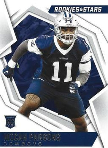 #178 Micah Parsons - Dallas Cowboys - 2021 Panini Rookies & Stars Football