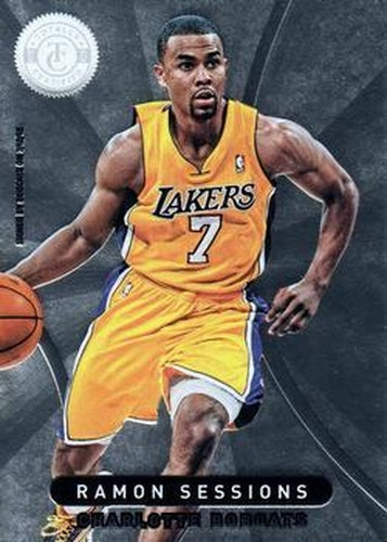 #178 Ramon Sessions - Charlotte Bobcats - 2012-13 Panini Totally Certified Basketball