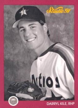 #178 Darryl Kile - Houston Astros - 1991 Studio Baseball