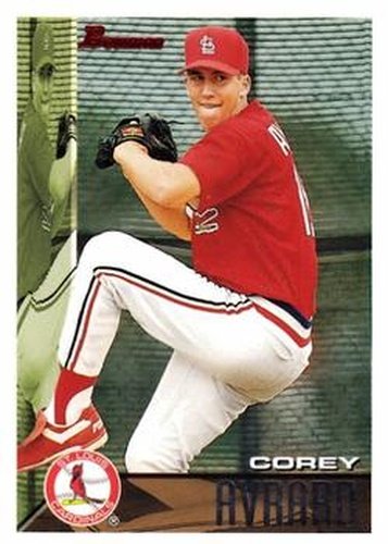 #178 Corey Avrard - St. Louis Cardinals - 1995 Bowman Baseball