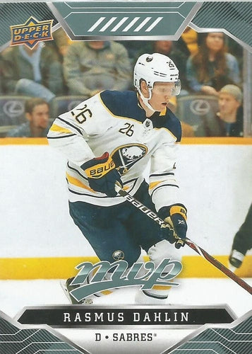 #178 Rasmus Dahlin - Buffalo Sabres - 2019-20 Upper Deck MVP Hockey