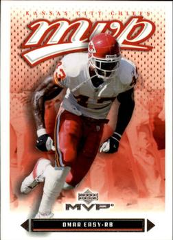 #178 Omar Easy - Kansas City Chiefs - 2003 Upper Deck MVP Football