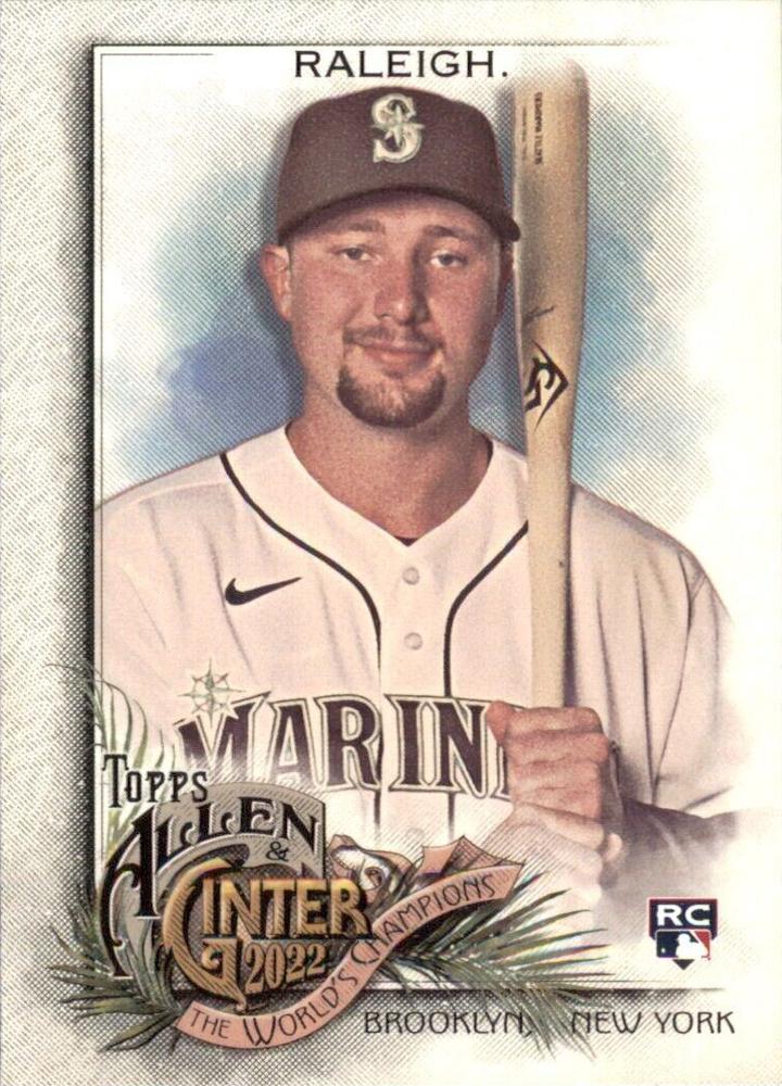 #178 Cal Raleigh - Seattle Mariners - 2022 Topps Allen & Ginter Baseball