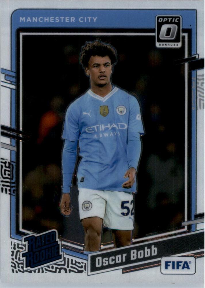 #178 Oscar Bobb - Manchester City - 2023-24 Donruss - Optic Soccer