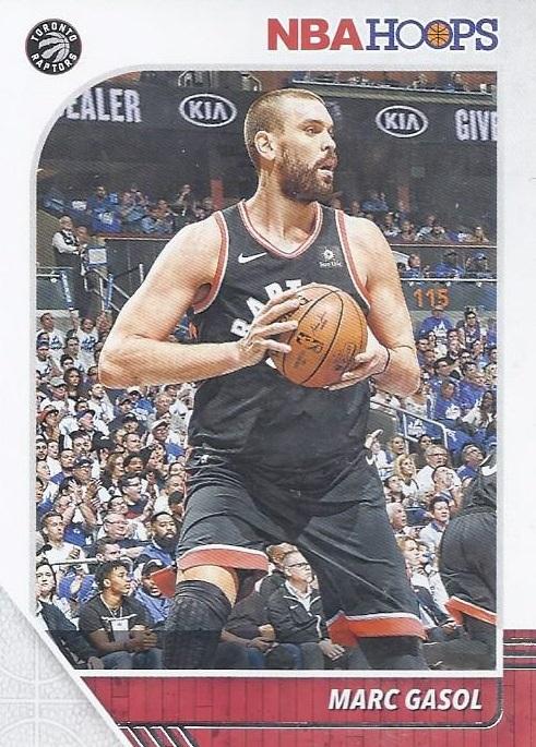 #178 Marc Gasol - Toronto Raptors - 2019-20 Hoops Basketball