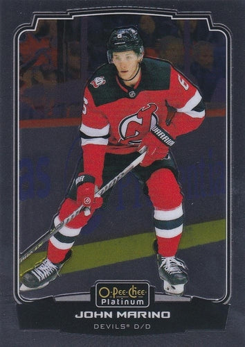 #178 John Marino - New Jersey Devils - 2022-23 O-Pee-Chee Platinum Hockey