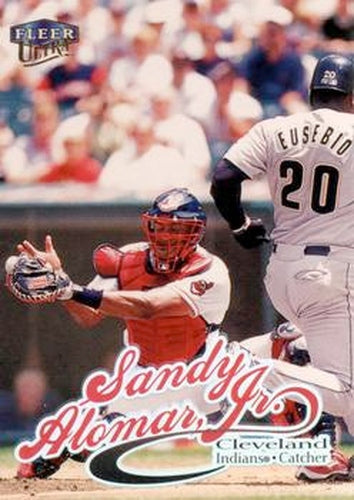 #178 Sandy Alomar, Jr. - Cleveland Indians - 1999 Ultra Baseball