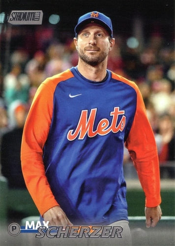 #178 Max Scherzer - New York Mets - 2023 Stadium Club Baseball
